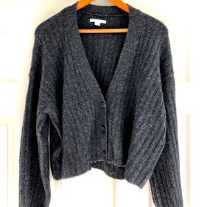 American Eagle Cropped Cardigan - Small